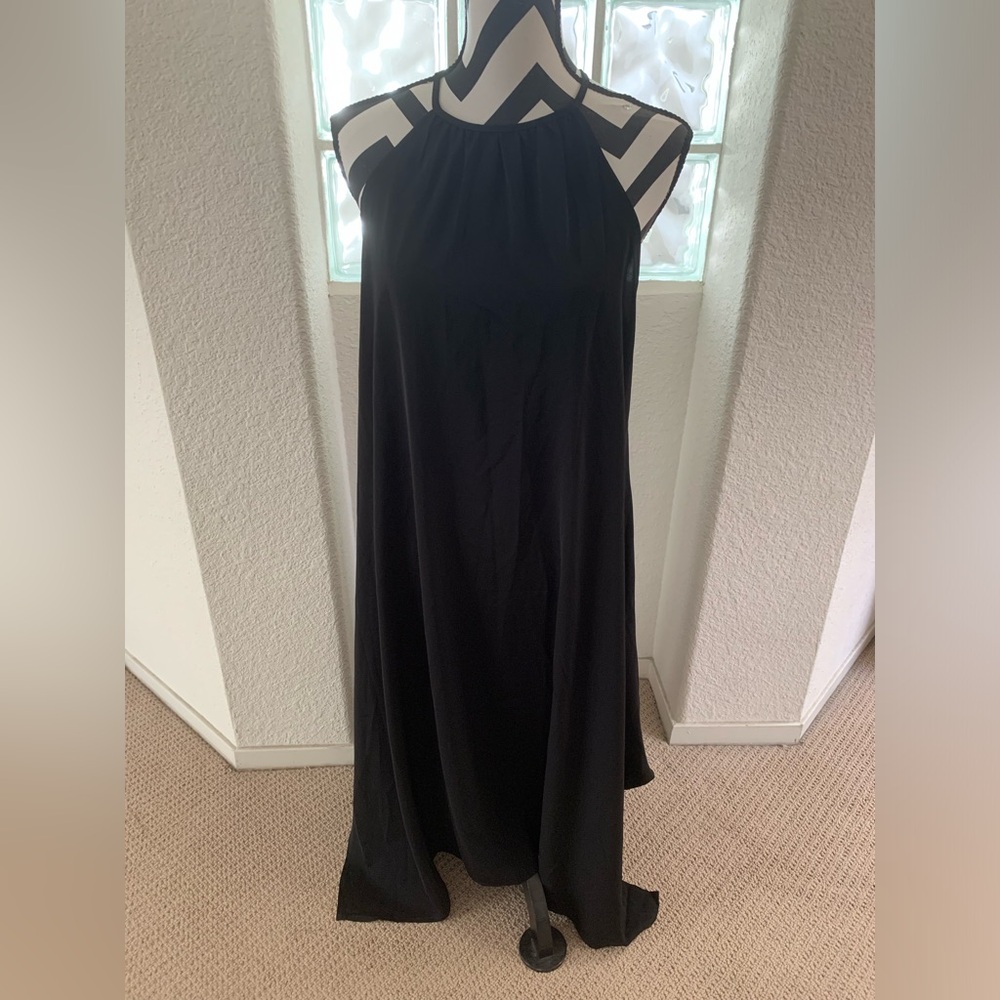 ***SOLD*** Simple Black Summer Dress